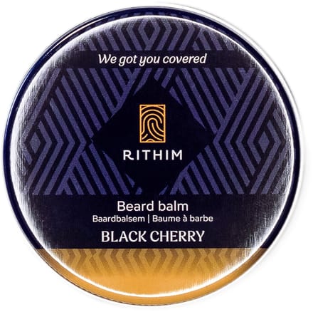 Rithim® Baardbalsem Black Cherry 50ml - Baardverzorging - Baard conditioner - Baard balsem - Baard creme - Beard balm