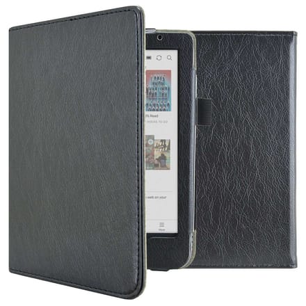 imoshion Vegan Leather Bookcase voor de Kobo Clara Colour / BW - Zwart