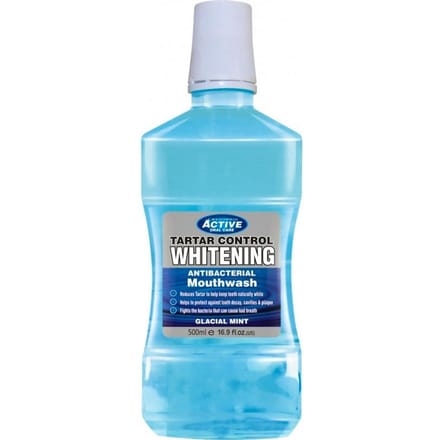 Active Oral Care Tartar Control Whitening Mouthwash 500 ml