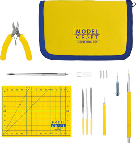 Model Craft Modelbouwpakket - PTK1000 Micro Tool Set - Precisie Gereedschap Gereedschap - ModelCraft - Modelbouw