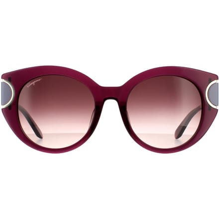 Salvatore Ferragamo zonnebril SF840SA 500 Violet Brown Wine Gradiënt