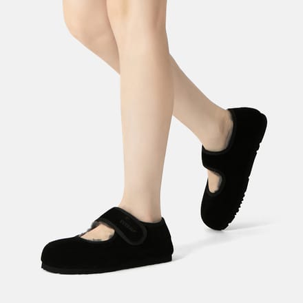 EVER AU Australië Dames Teal Verstelbare Band Schapenvacht Slippers