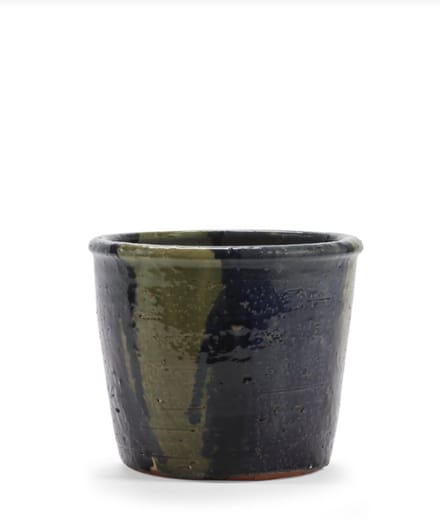 Serax Bloempot Blauw-Grijs D 20 cm H 17 cm
