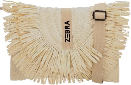 Zebra Trends Coco Crossbodytas - Schoudertas - Riet - Dames - Licht natuur