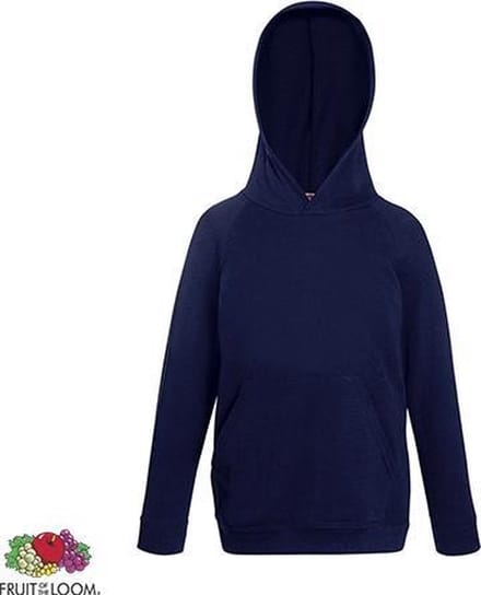 Fruit of the Loom Kids hoodie - Maat 152 - Kleur Deep Navy