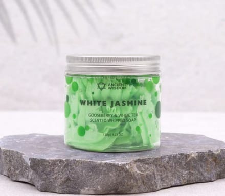 Kruisbes & Witte Thee Slagroomzeep 120g