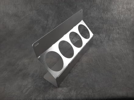 Spuitbushouder 4x70mm Aluminium