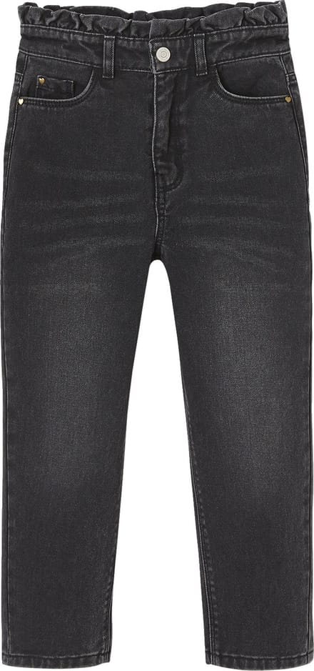Vertbaudet Mom jeans met hartjeszakken op de achterkant Meisje