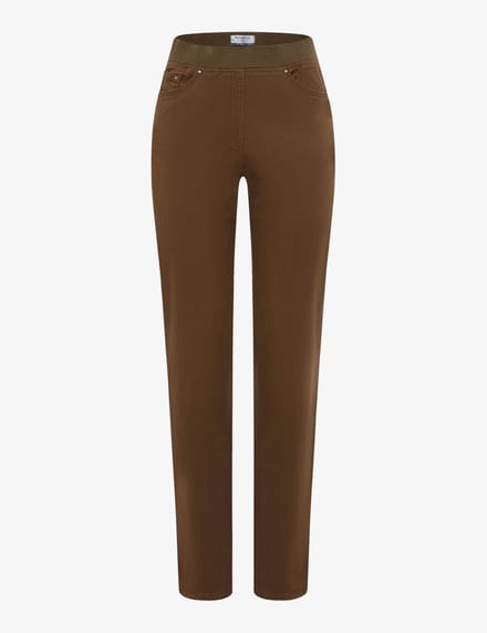 Raphaela by Brax Dames Broek  Style PAMINA HAZELNUT, bruin, maat 48