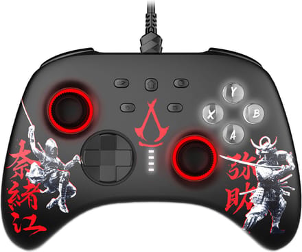 Freaks And Geeks Wired Controller with 1.8m Cable - Assassin's Creed Shadows - Wired Controller - Nintendo Switch
