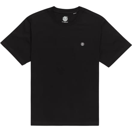 Element Crail T-shirt Met Korte Mouwen Zwart M Man