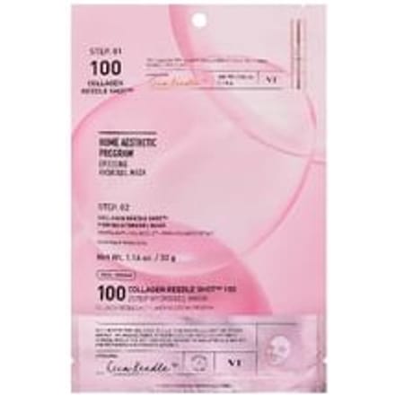 VT Collagen Reedle Shot 100 2-Staps Hydrogel Masker(34.5gx4ea) 1box/4ea white