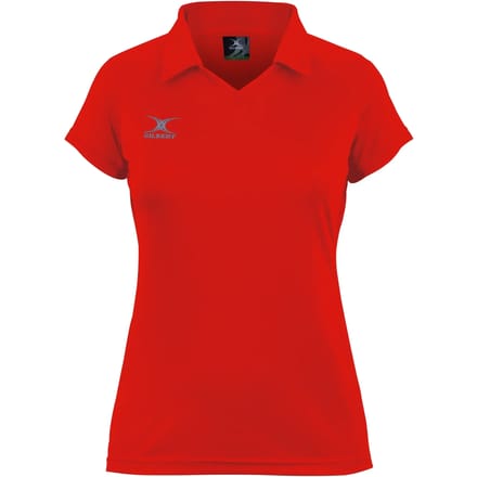Gilbert Netball Eclipse Shirt Girls - 9 - 10 Yrs - Rood