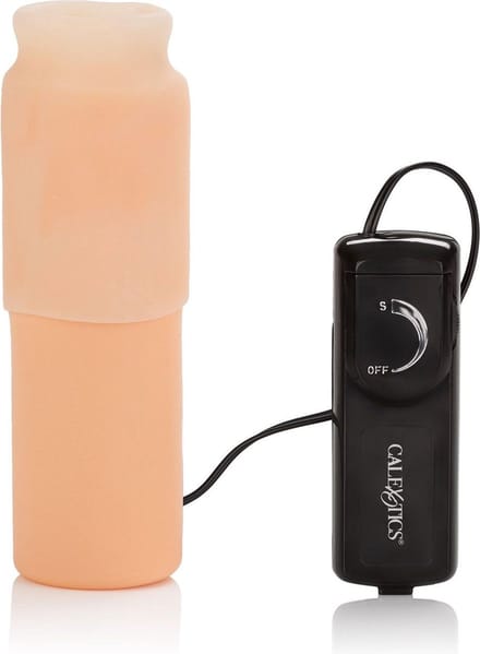 CalExotics - Vibrating Oro Simulator - Masturbator Stroker Lichte Beige
