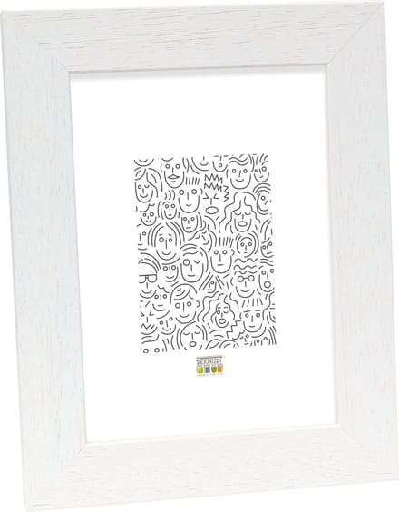 Deknudt Frames fotolijst S226K1 - wit hout - breed - 15x20 cm