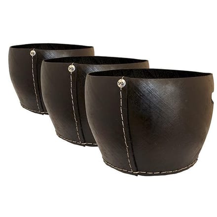 Tade set van 3 moderne potten/ manden