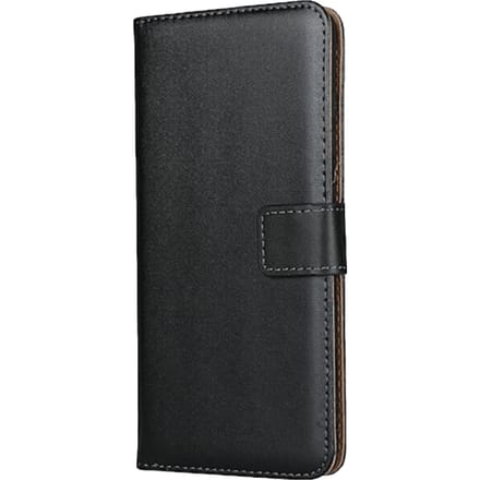 CaseBody Samsung Galaxy A51 Echt Lederen Bookcase Zwart
