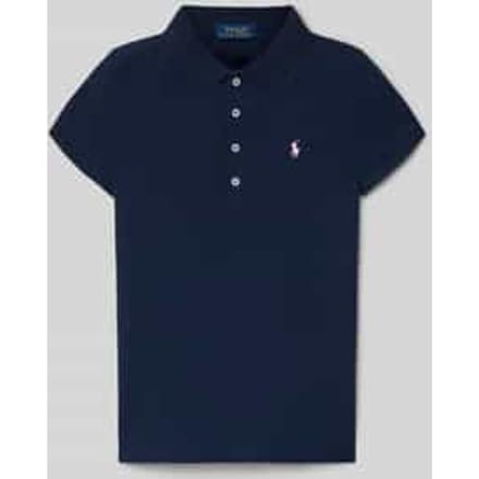 Regular fit Poloshirt van Katoenmix