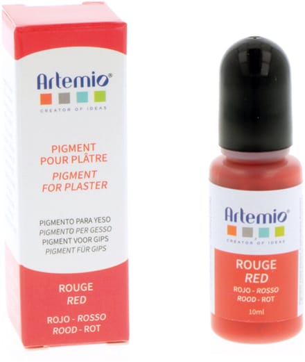 Rood pigment voor gips - Artemio