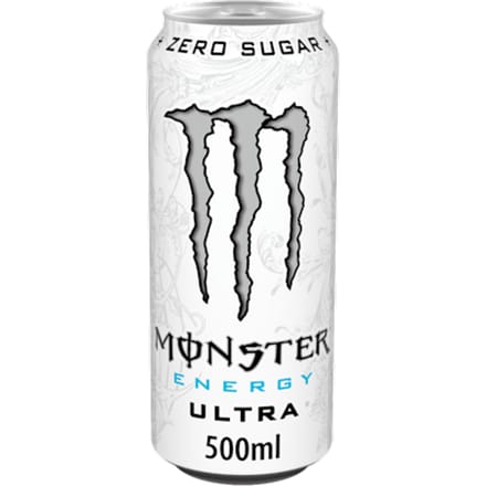 Energiedrank Monster ultra suikervrij blik 500ml