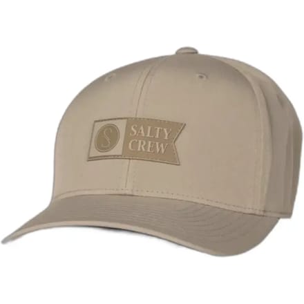 Salty Crew Apex Flexfit 6 Panel Cap bruin