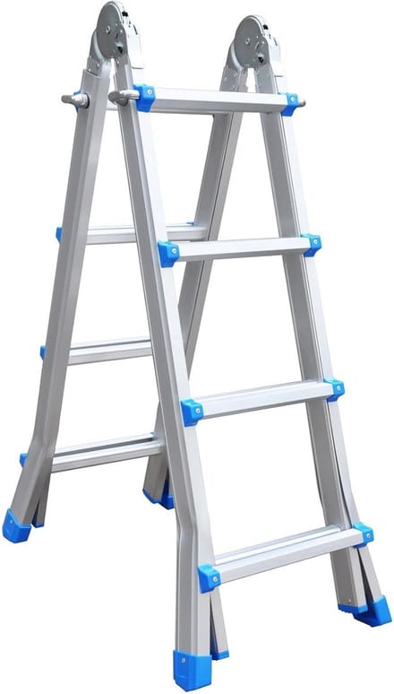 Solidchoice - Multifunctionele Telescopische Ladder, 4 x 4