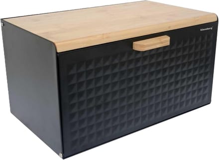 RVS Broodtrommel met Deksel - Grote Broodbak voor Vers Brood