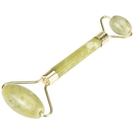 Dispositif de beauté - YWEI - YF02546 - Double tête de massage - Rouleau de jade - Mixte néphrite