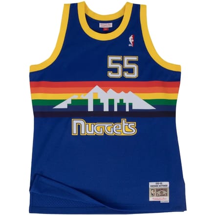 Mitchell & Ness Swingman Jersey - Dikembe Mutombo - Denver Nuggets - 1991-1992 - Medium