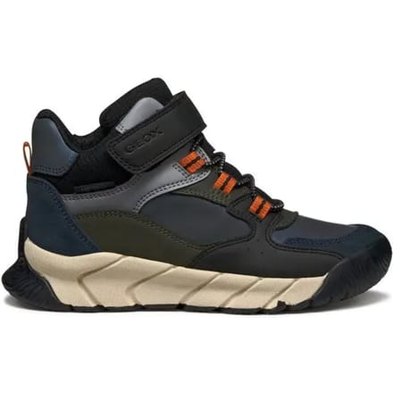 GEOX FLEXYPER PRO ABX JONGENS - ZWART/MILITAIR GROEN - Maat 32