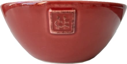 Bowltje Viva bordeaux - 6 stuks