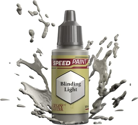 The Army Painter acrylverf Speedpaint Blinding Light wit 18ml.