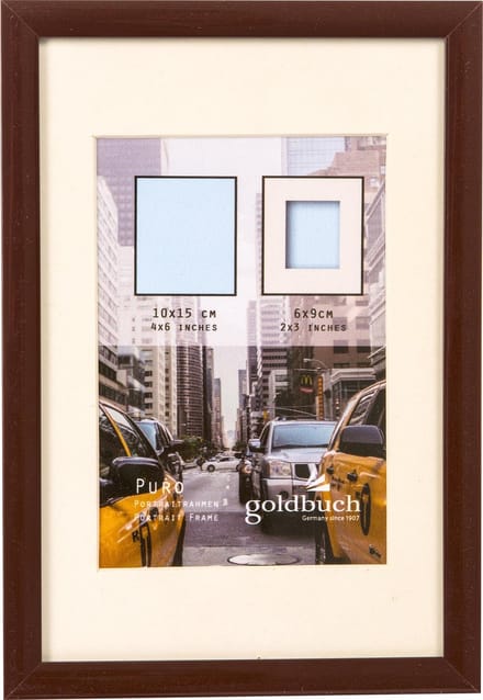 Goldbuch - Fotolijst Puro - Bruin - 6x9 cm (10x15 cm)