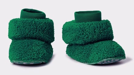 Pantoffels Woody -donkergroen - 252-10-BOO-M/792 - maat 22/26