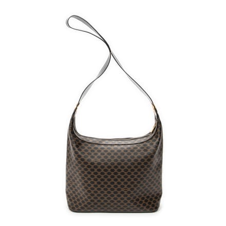 Vintage Shoulder Zip Hobo   Schoudertas