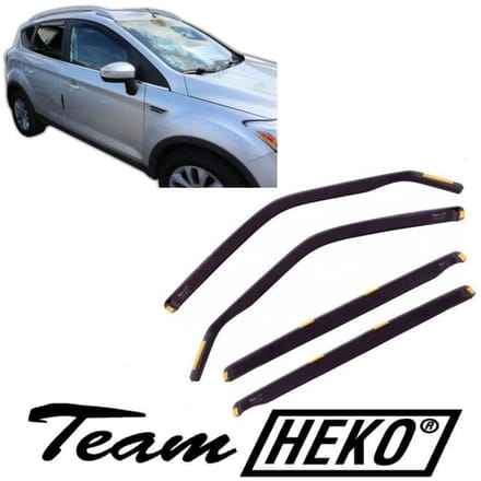 J&J AUTOMOTIVE | Heko Deflecteurs d'air Déflecteurs de Vent Pour Ford Kuga 2008-2012