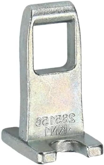 Deurhaak - Wasmachine Onderdeel - Veilig Sluiten - Originele Vervanging - 6.5 cm - Grijs