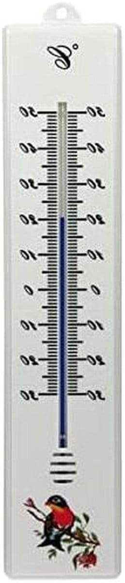 Thermometer - Klimaatmeter - Weer Binnen Meten - Standaard Model - 32 cm - Beige