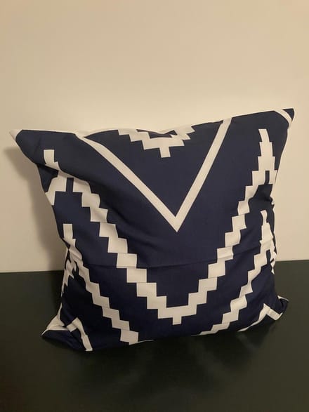 Nordic Geometry Collection Kussenhoes – Dark Blue Edition - 45x45 cm