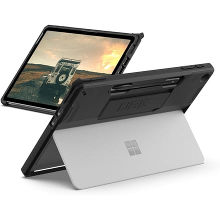 UAG Scout Backcover met handstrap voor de Microsoft Surface Pro 12 - Black