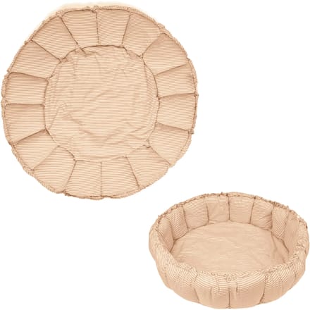 Tummy Time Mat en Cocoon Play&Go Coco - Stripes Brown