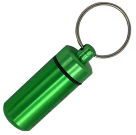 New Age Devi - Pillenkoker Sleutelhanger - 2 Stuks - Groen - Voor al je medicijnen!
