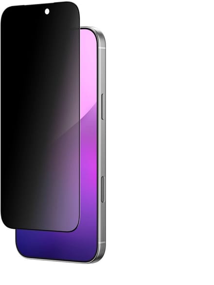 AmazingThing Titan Privacy FusionFilter 7 Privacy Tempered Glass for iPhone 17