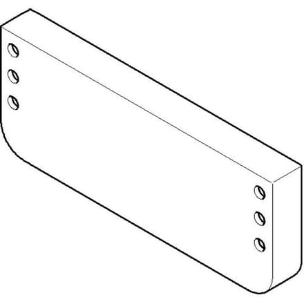 Dornbracht replacement holder for Lulu towel rail 081771503-00