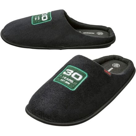 PARKSIDE Heren pantoffels, Fan Edition (Zwart, 44/45)