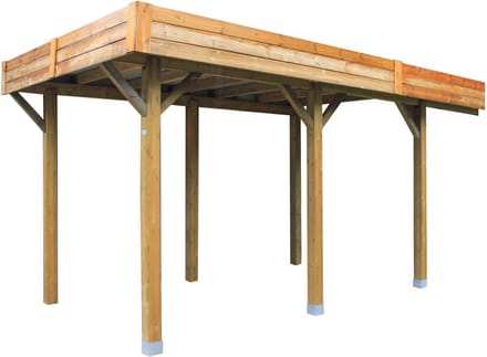 Solid Carport Base S7721 306x506x250cm