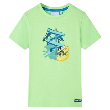 vidaXL - Kindershirt - 128 - neongroen