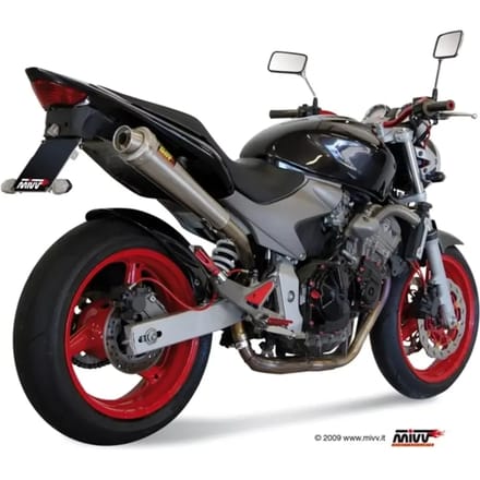 motoruitlaat Mivv X-Cone inox brossé Honda CB600F Hornet