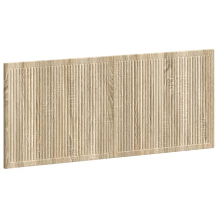 vidaXL - Wandgemonteerd - Hoofdbord - EDE - Sonoma - Eiken - Bewerkt - hout
