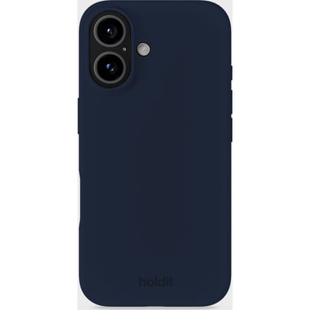 Phone Case Silicone Midnight Blue iPhone 16